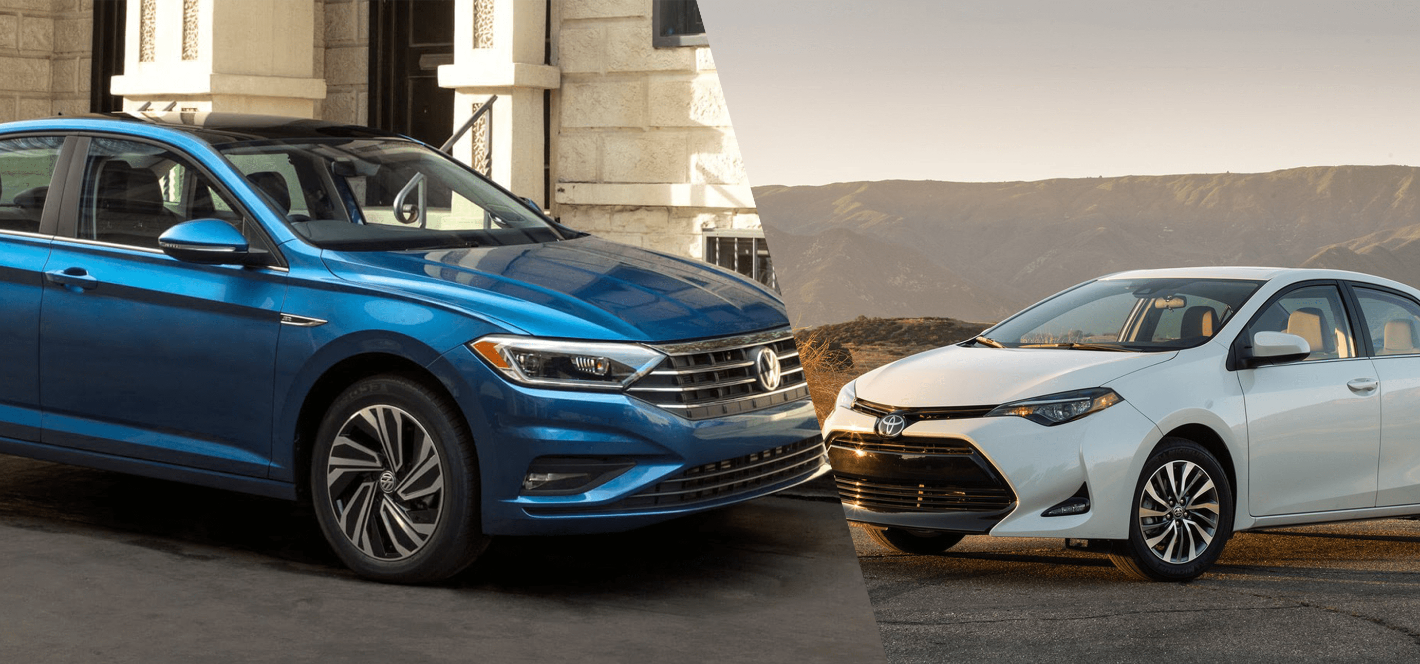 The 2019 Volkswagen Jetta vs. the 2018 Toyota Corolla