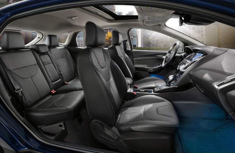 2017 Ford Focus full interior passenger space