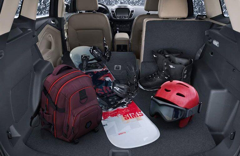 2017 Ford Escape rear interior cargo space