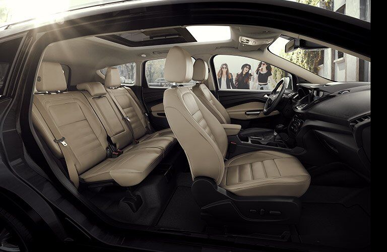2017 Ford Escape full interior passenger space
