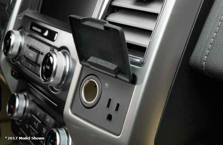 2017 Ford F-150 power ports