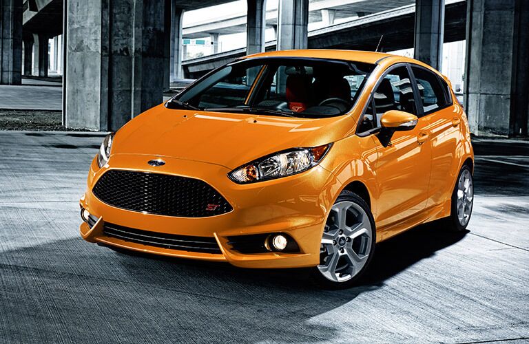 2017 Ford Fiesta ST in ornage