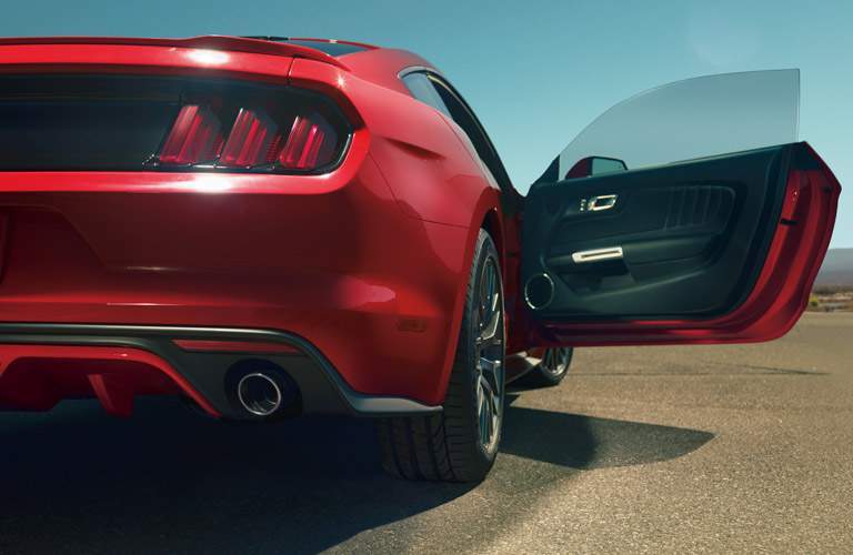 2017 Ford Mustang rear exterior
