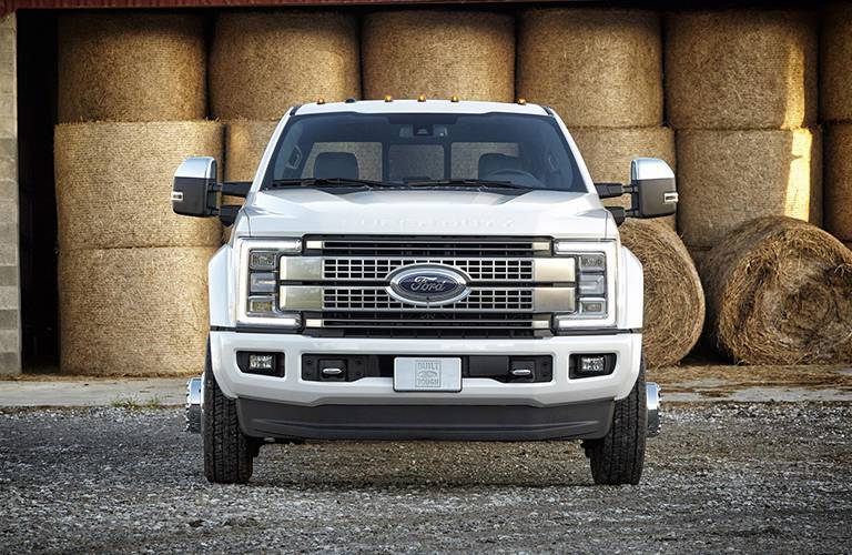 2017 Ford Super Duty white