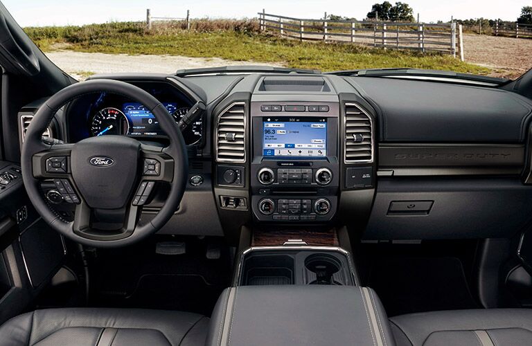 2017 Ford Super Duty interior