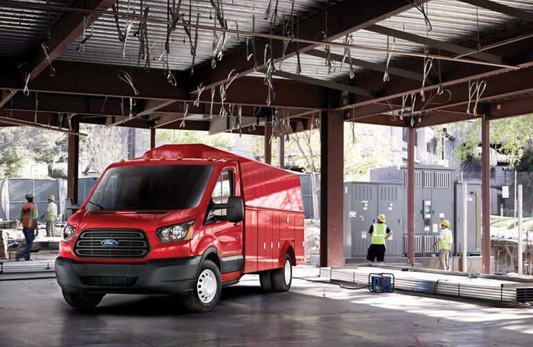 2017 Ford Transit front side exterior