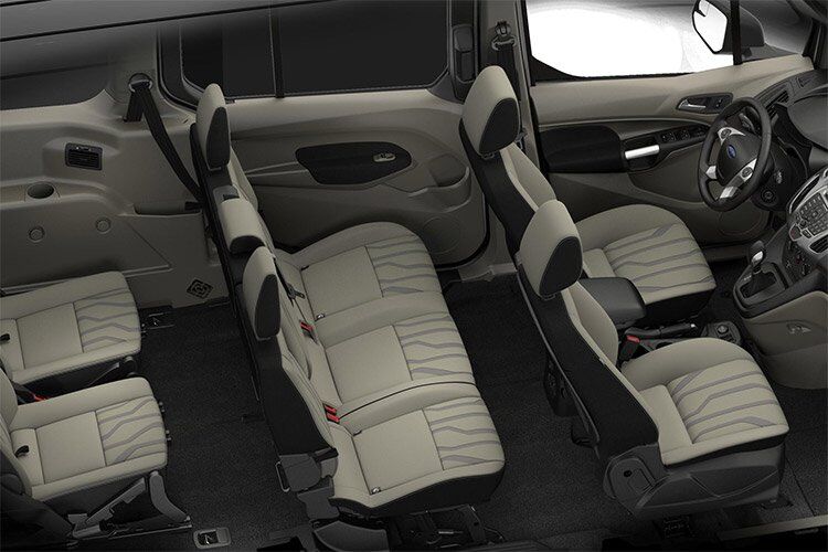 2017 Ford Transit Connect full interior passenger space