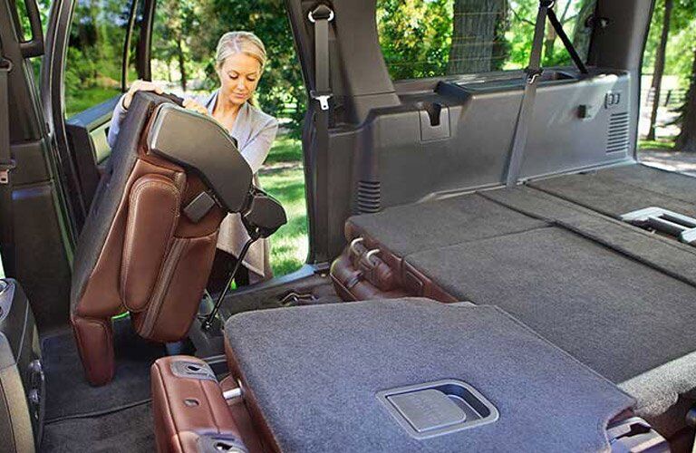 2017 Ford Expedition rear interior cargo space