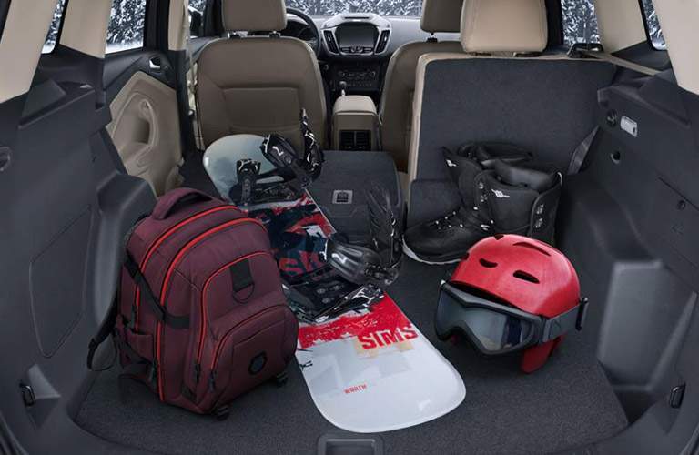 2017 Ford Escape rear interior cargo space
