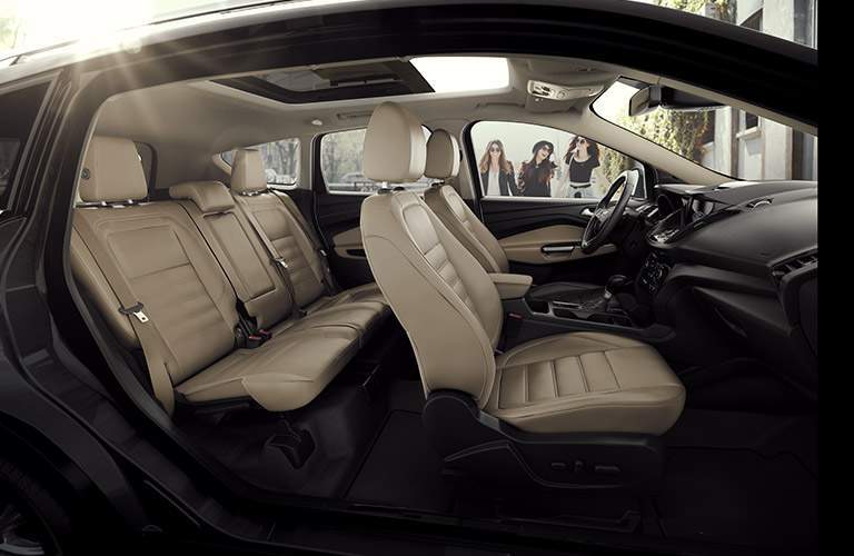 2017 Ford Escape full interior passenger space