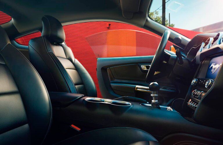 2018 Ford Mustang front interior passenger space