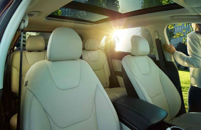 2018 Ford Edge interior seating area