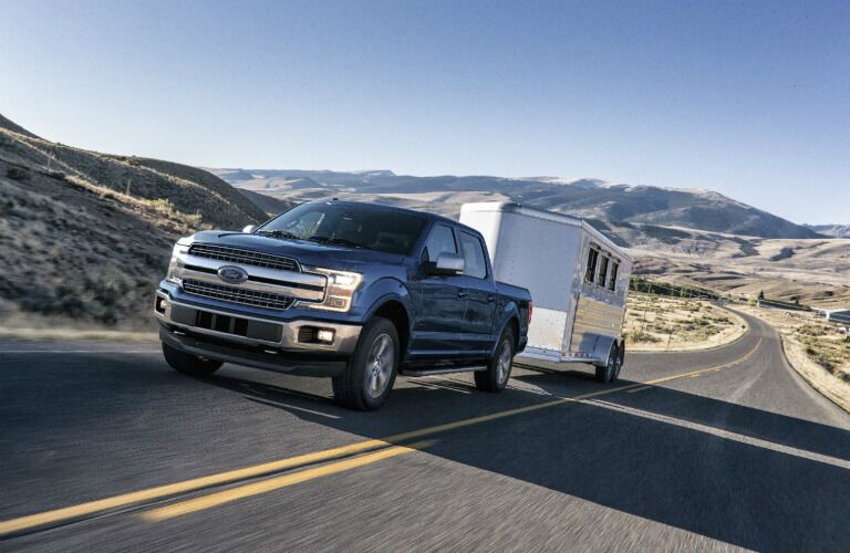 2018 Ford F-150 Diesel towing