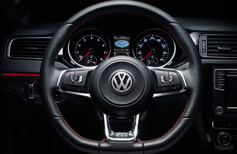 2018 VW Jetta Steering Wheel and Meters
