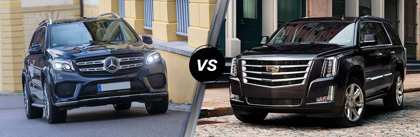 2017 Mercedes Benz Gls Vs 2017 Cadillac Escalade
