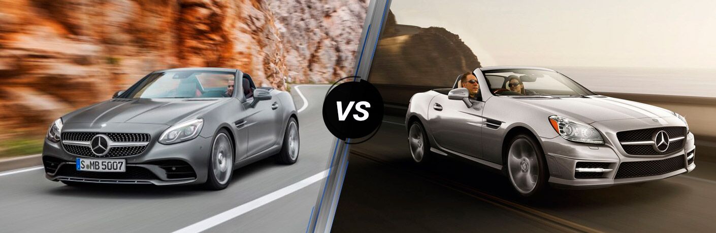 2017 Mercedes Benz Slc Vs 2016 Slk