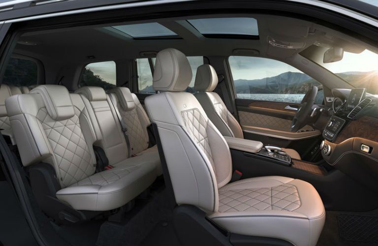 mercedes benz gls escalade vs interior cadillac seats