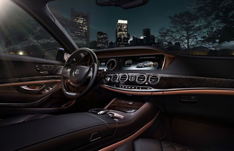 mercedes class benz s550 interior sedan vs leather nappa s65 exclusive rover wood dashboard trim poplar amg audi a8 range