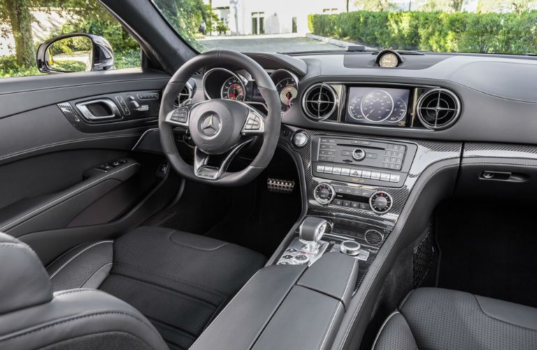 2017 Mercedes-AMG SL63 Black Leather Interior
