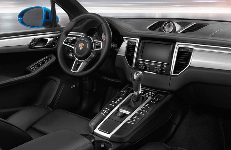 Used Porsche Macan front seat interior