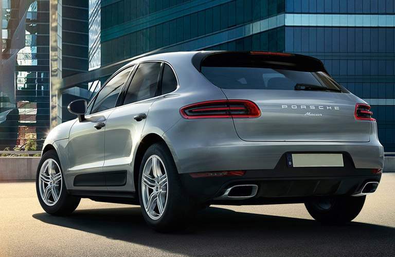 Used Porsche Macan rear exterior