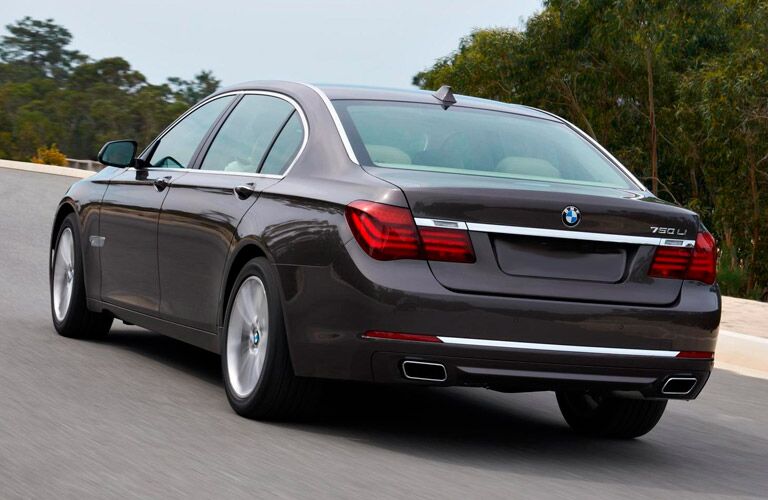 Used BMW 7 Series Dallas TX rear