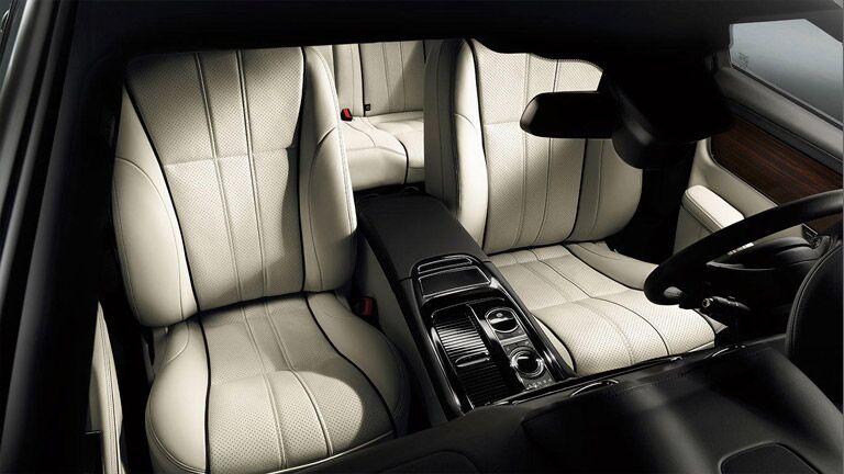 Check out the interior of this used Jaguar in Dallas TX.