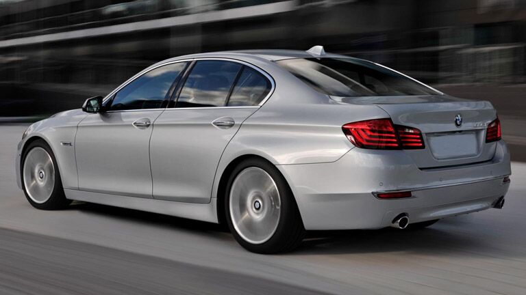 Used BMW 5 Series Dallas TX rear view