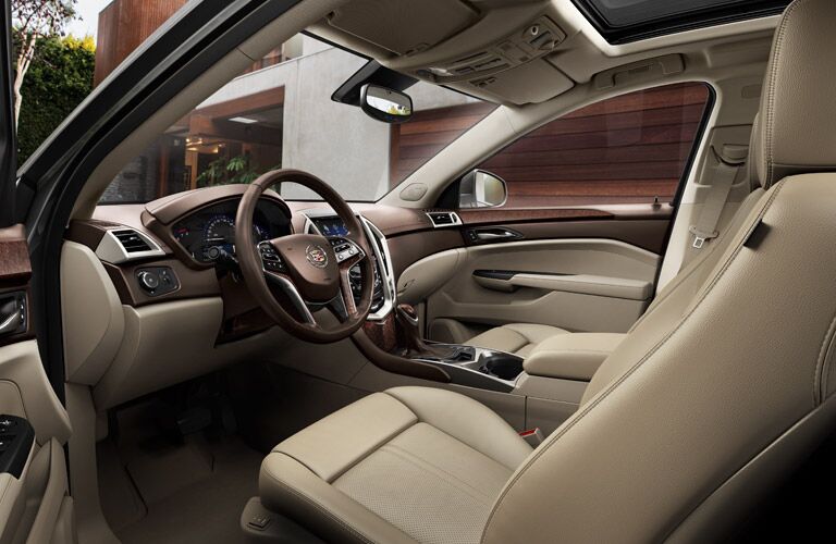 Used Cadillac SRX Dallas TX interior