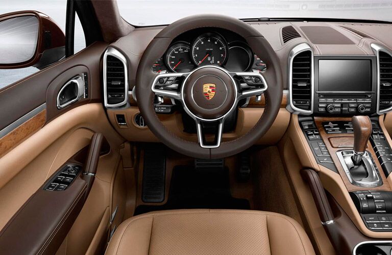 Used Porsche Cayenne interior