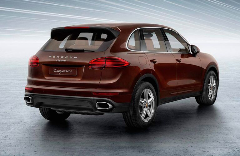 Used Porsche Cayenne rear view