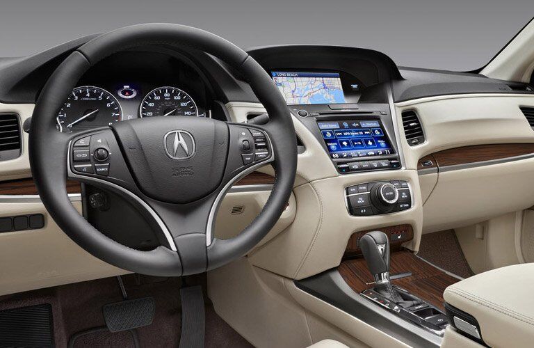 Used Acura RLX steering wheel