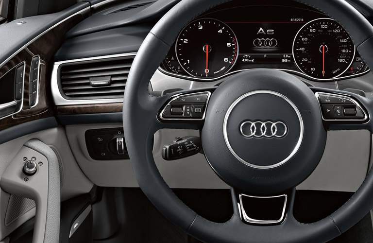 2017 Audi A6 steering wheel