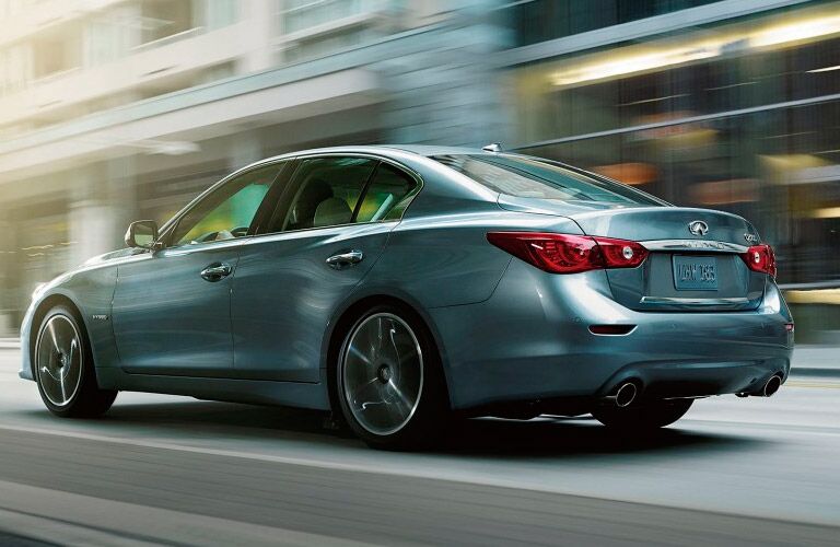 Used Infiniti Q50 rear view
