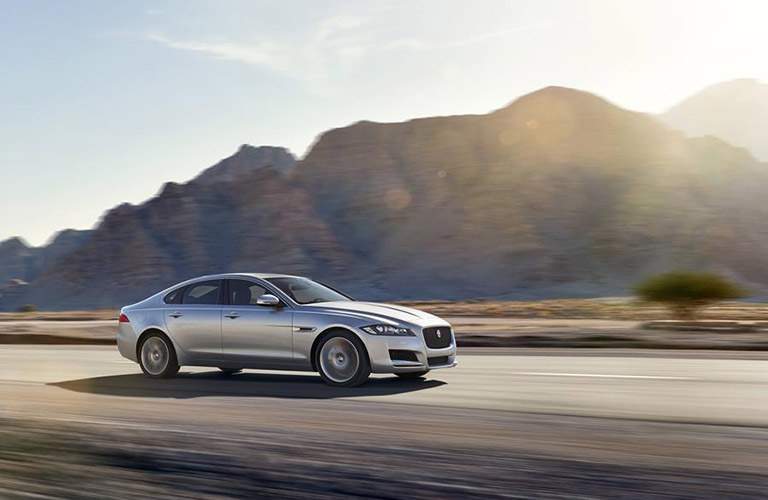 Used Jaguar XE side view