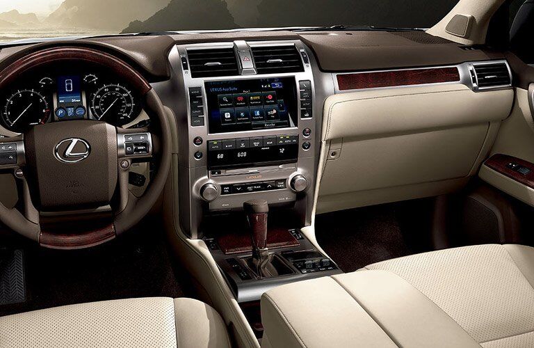 Used Lexus GX front seats