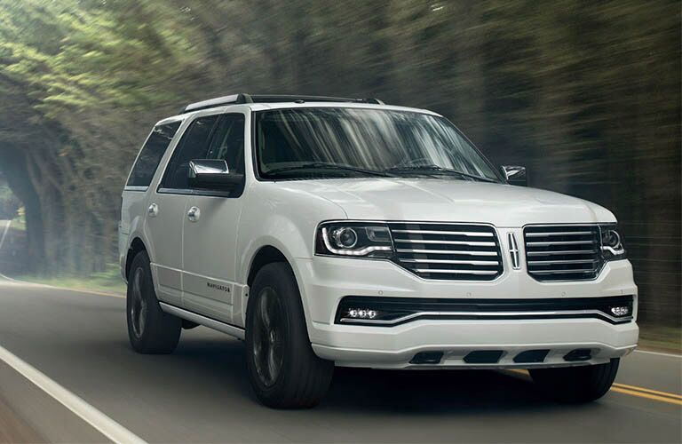 Used Lincoln Navigator front view