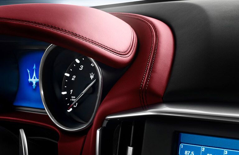 Maserati Ghibli dashboard