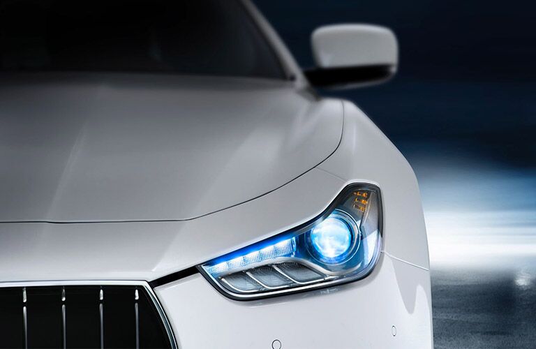 Maserati Ghibli headlight