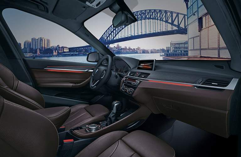 2017 BMW X1 front seating