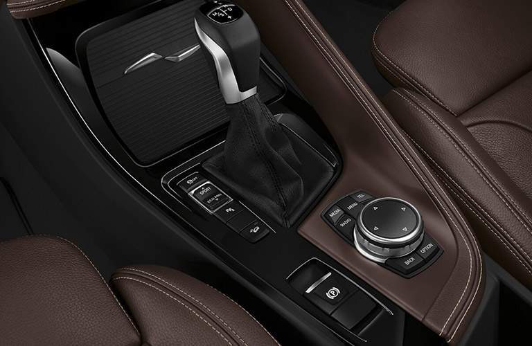 2017 BMW X1 center controls