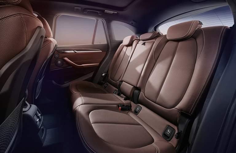 2017 BMW X1 rear seats