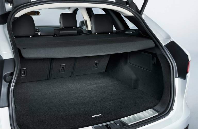 Used Jaguar F-PACE cargo area