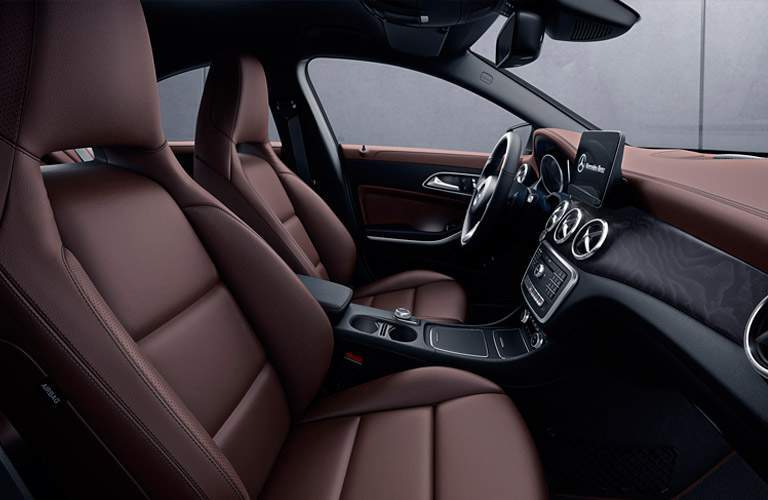 2017 Mercedes-Benz CLA interior front seat