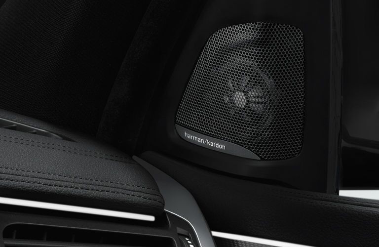 BMW X6 interior luxury speakers