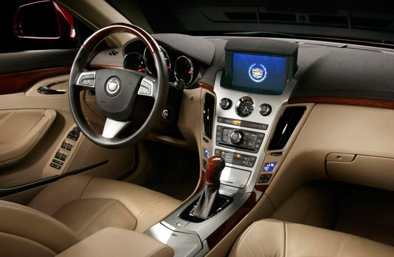 Used Cadillac CTS Dallas TX interior