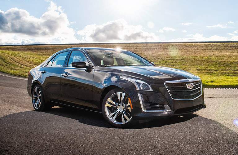 Cadillac model in black