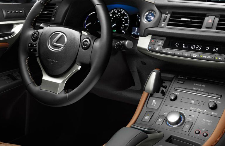 Lexus CT steering wheel