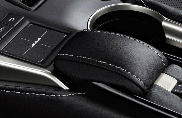 Lexus NX leather center console