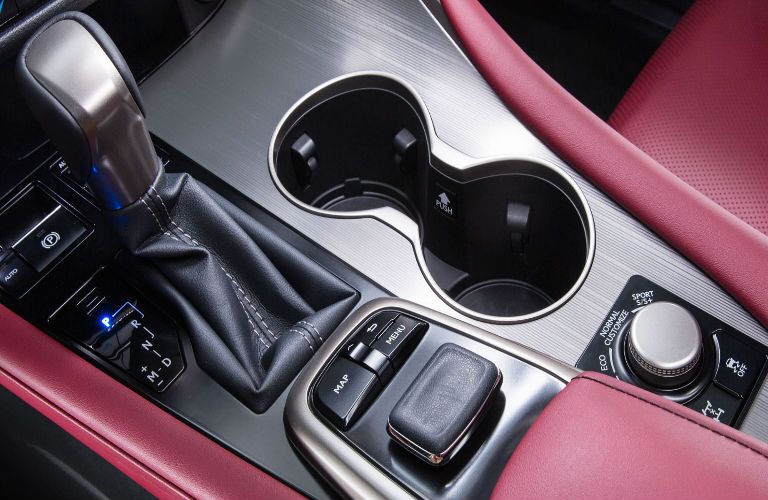 Interior of a Lexus RX model